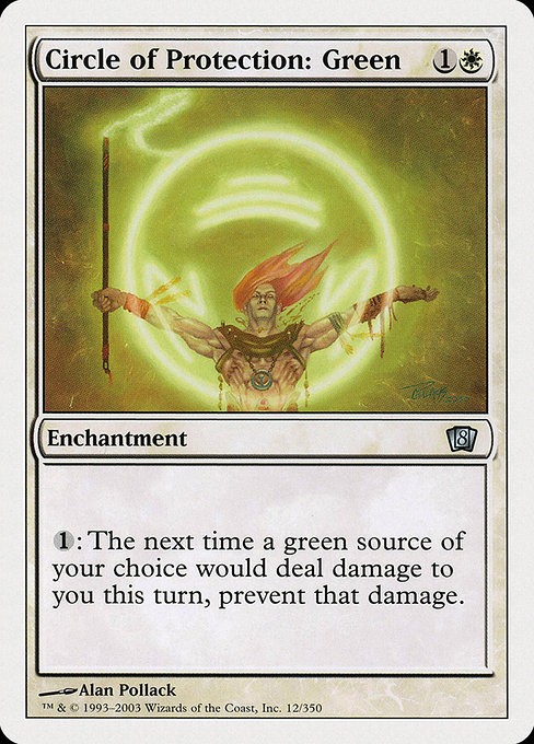 Circle Of Protection: Green - Eighth Edition 