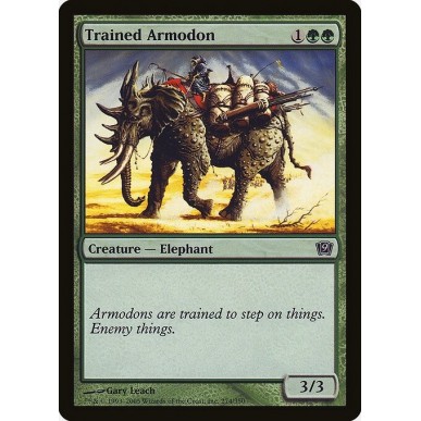 Trained Armodon