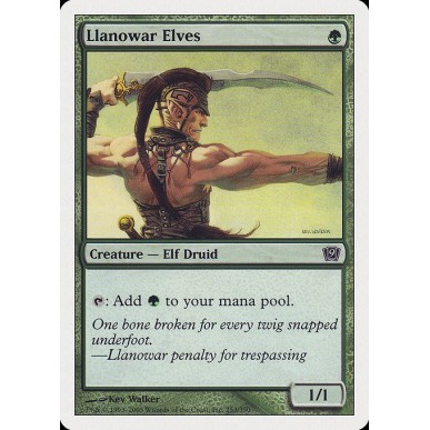 Elfi di Llanowar