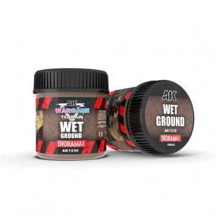 AK Wargame Terrain - Wet Ground (100ml) - AK1230