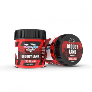 AK Wargame Terrain - Bloody Land (100ml) - AK1232