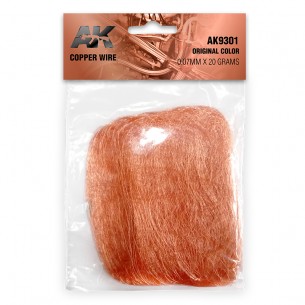 AK Accesories - Copper Wire - Original Color (0.07mm x 20g) - AK9301