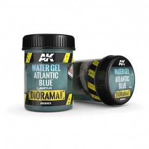 AK Water Gel - Atlantic Blue (250ml) - AK8003
