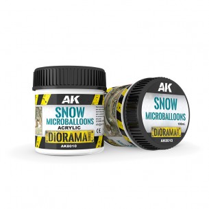 AK Diorama - Snow Microballoons (100ml) - AK8010