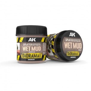 AK Splatter Effects - Wet Mud (100ml) - AK8026