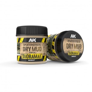 AK Splatter Effects - Dry Myd (100ml) - AK8027