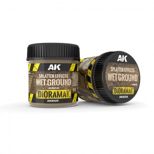 AK Splatter Effects - Wet Ground (100ml) - AK8029