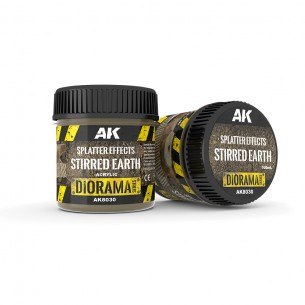 AK Splatter Effects - Stirred Earth (100ml) - AK8030