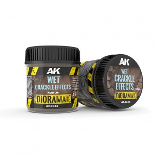 AK Diorama - Wet Crackle Effects (100ml) - AK8034