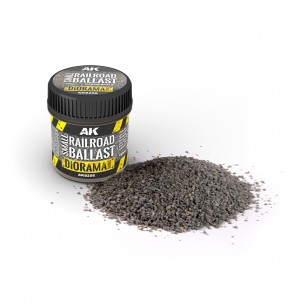 AK Diorama - Small Railroad Ballast - AK8256