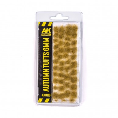 AK Diorama - Autumn Tufts (6mm) - AK8116
