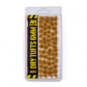 AK Diorama - Dry Tufts (6mm) - AK8117
