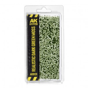 AK Diorama - Realistic Dark Green Moss - AK8131