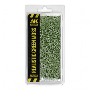 AK Diorama - Realistic Green Moss - AK8132