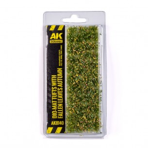 AK Diorama - Dio-Mat Tufts with Fallen Leaves Autumn - AK8140