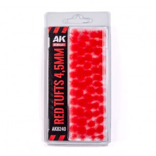 AK Diorama - Red Wargame Tufts - AK8240