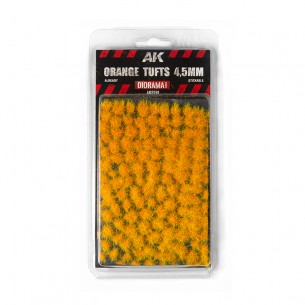 AK Diorama - Orange Wargame Tufts - AK8241