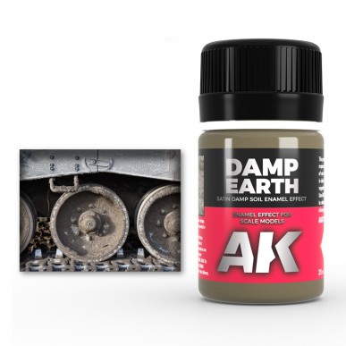 AK Enamel - Damp Earth (35ml) - AK078