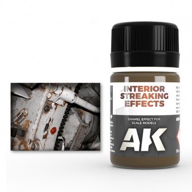 AK Enamel - Interior Streaking...