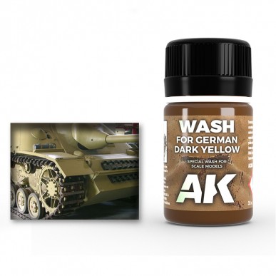 AK Wash - Wash For German Dark Yellow...