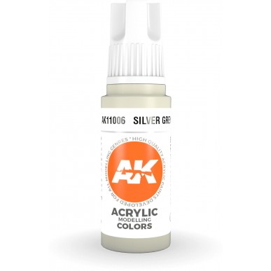 AK Acrylic - Silver Grey (17ml) - AK11006