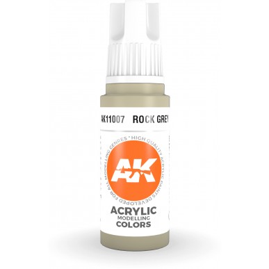 AK Acrylic - Rock Grey (17ml) - AK11007
