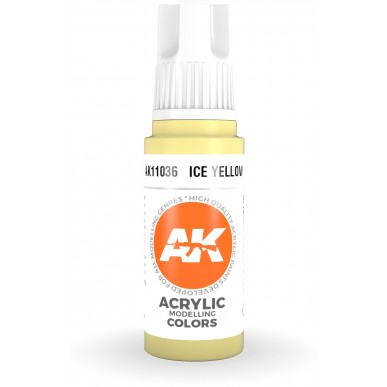 AK Acrylic - Ice Yellow (17ml) - AK11036