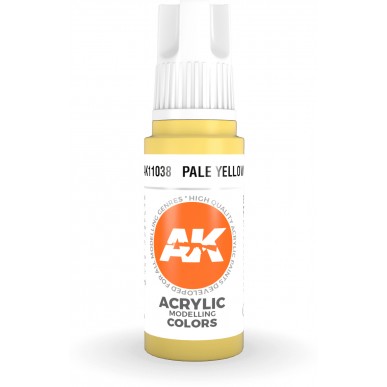 AK Acrylic - Pale Yellow (17ml) - AK11038