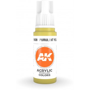 AK Acrylic - Purulent Yellow (17ml) - AK11039