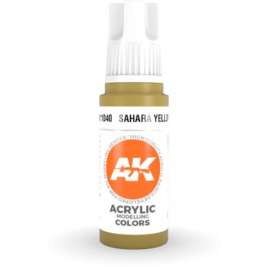 AK Acrylic - Sahara Yellow (17ml) - AK11040