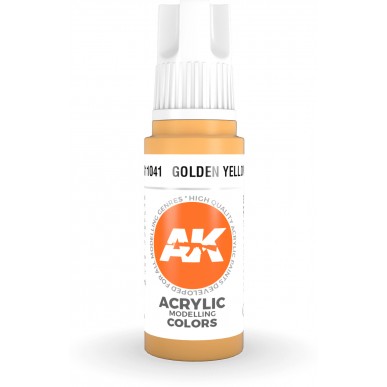 AK Acrylic - Golden Yellow (17ml) - AK11041