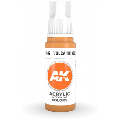 AK Acrylic - Volcanic Yellow (17ml) - AK11042