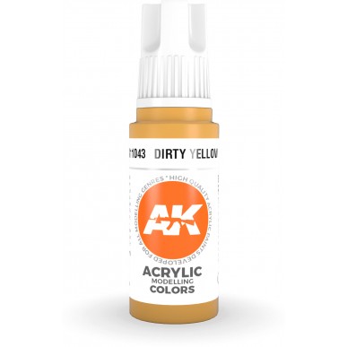 AK Acrylic - Dirty Yellow (17ml) - AK11043