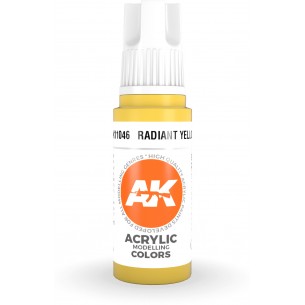 AK Acrylic - Radiant Yellow (17ml) - AK11046