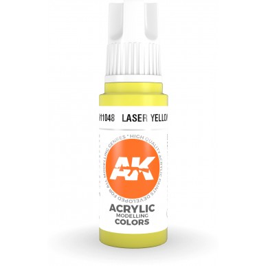 AK Acrylic - Laser Yellow (17ml) - AK11048