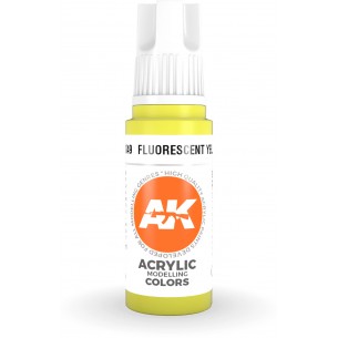 AK Acrylic - Fluorescent Yellow (17ml) - AK11049