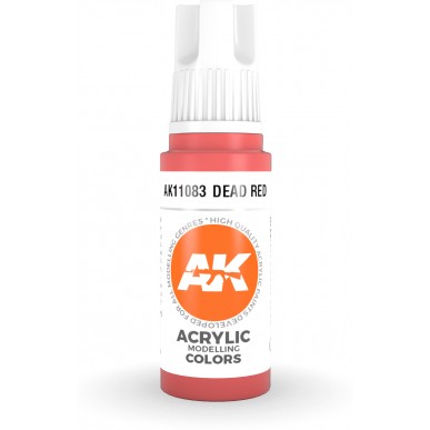 AK Acrylic - Dead Red (17ml) - AK11083