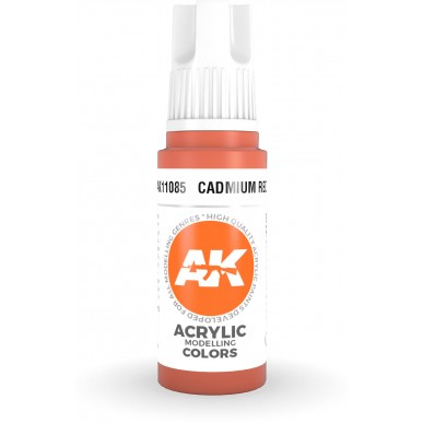 AK Acrylic - Cadmium Red (17ml) - AK11085