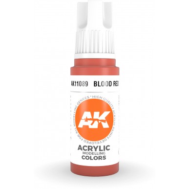 AK Acrylic - Blood Red (17ml) - AK11089