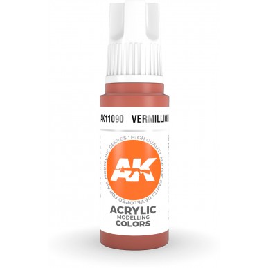 AK Acrylic - Vermillion (17ml) - AK11090