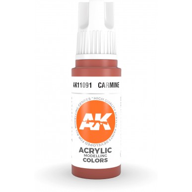 AK Acrylic - Carmine (17ml) - AK11091