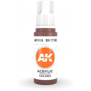 AK Acrylic - Dirty Red (17ml) - AK11095