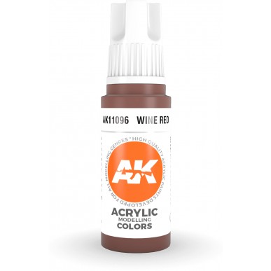 AK Acrylic - Wine Red (17ml) - AK11096