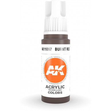 AK Acrylic - Burnt Red (17ml) - AK11097