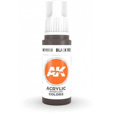 AK Acrylic - Black Red (17ml) - AK11098