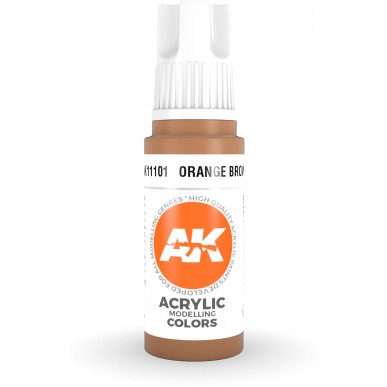 AK Acrylic - Orange Brown (17ml) - AK11101