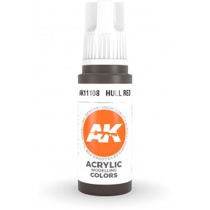 AK Acrylic - Hull Red (17ml) - AK11108