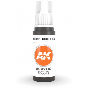 AK Acrylic - Grim Brown (17ml) - AK11112