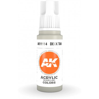 AK Acrylic - Deck Tan (17ml) - AK11114