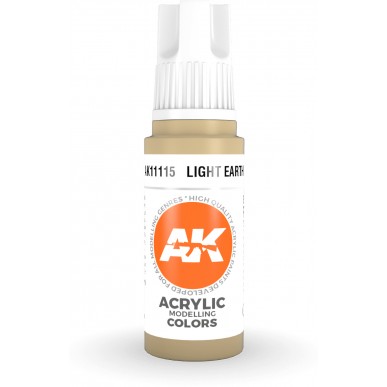 AK Acrylic - Light Earth (17ml) - AK11115